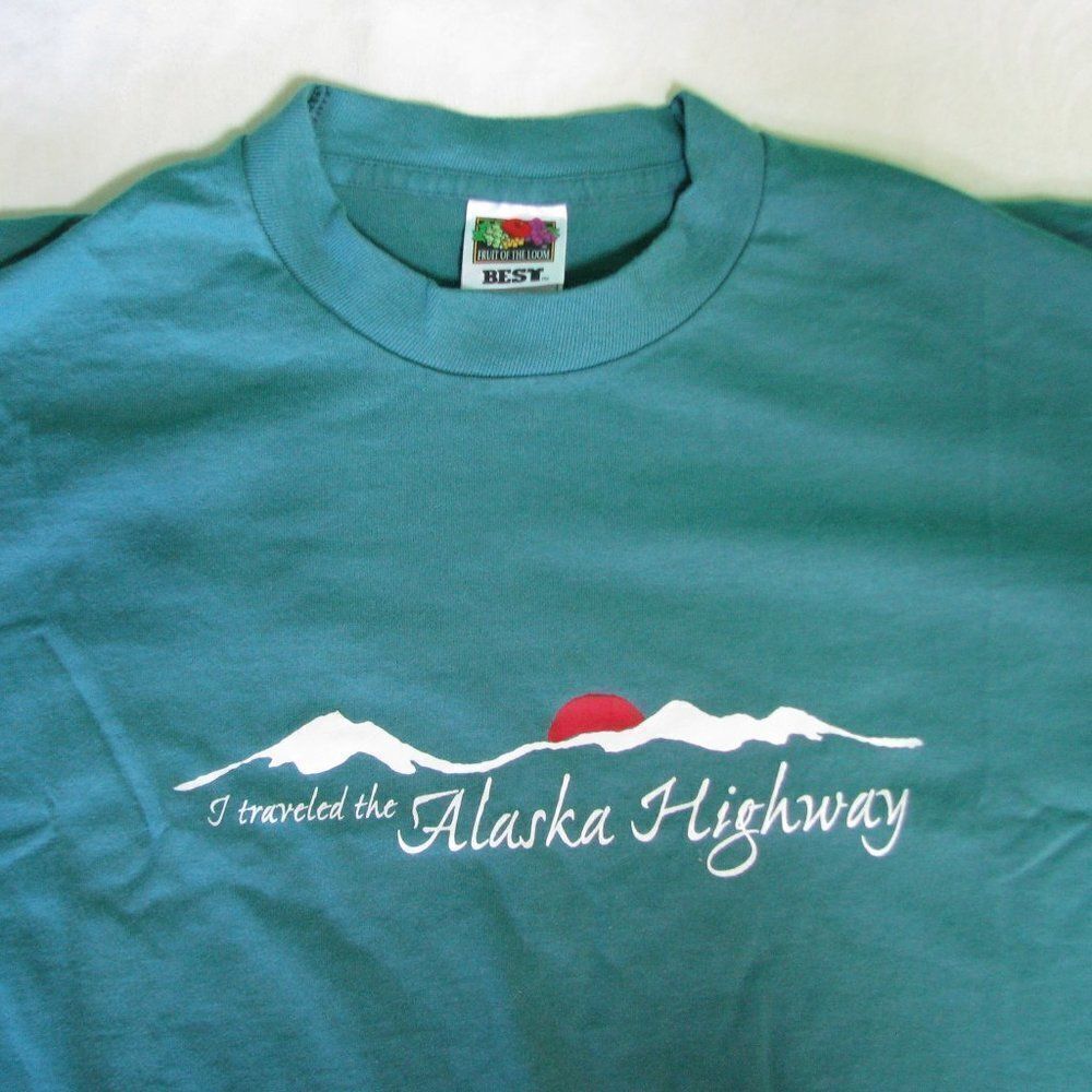 Vintage I Traveled The Alaska Highway T-Shirt